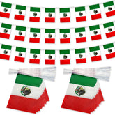TSMD Mexico Flags Banner String with vibrant flags