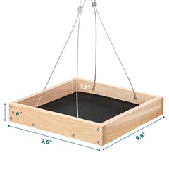 TT Nature Bird Feeder hanging in a garden setting