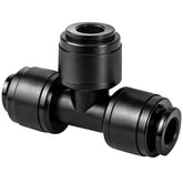 TTioDri 30 Pack 1/4 Inch Drip Irrigation Tee Connectors in packaging