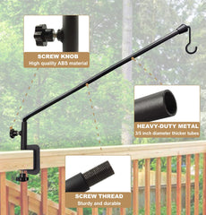 Tuohours deck hook showing 360-degree rotation feature