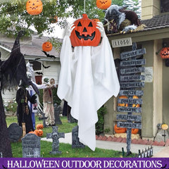 TURNMEON Halloween ghost displayed on a porch