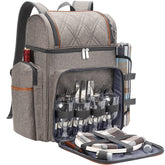 TwentyNext Picnic Backpack in Brushed Khaki front view