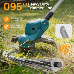 Twisted design of Eventronic weed eater string