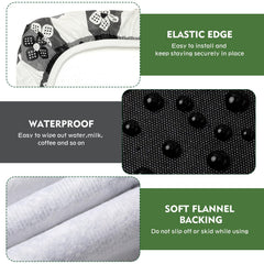 Two bench covers from Ymomode picnic table cover set