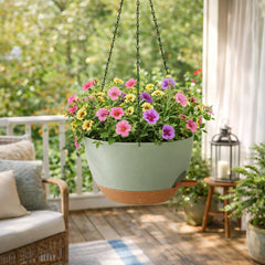 TYMENSH hanging plant pots set of 2 outdoors