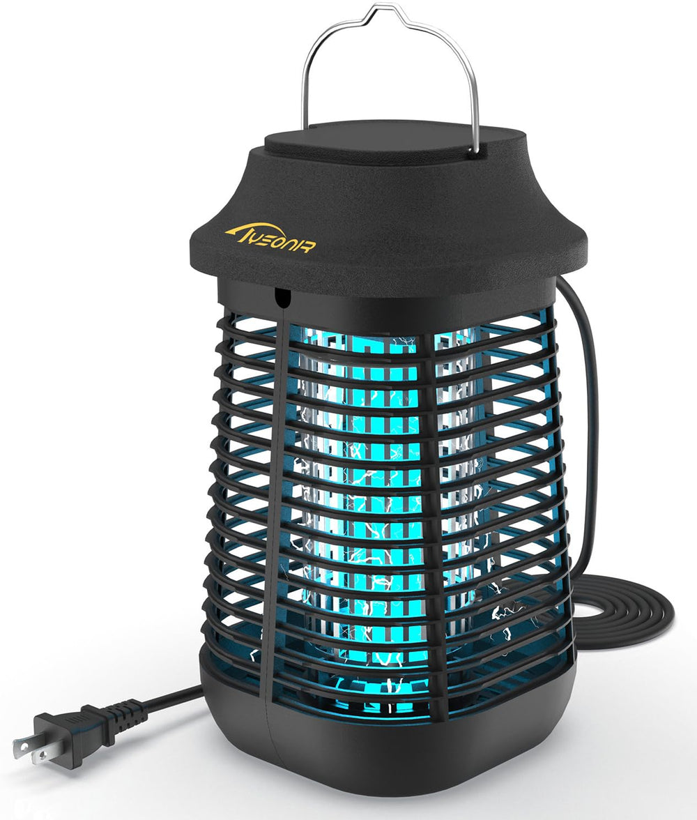 Tysonir Bug Zapper 4200V front view with black exterior