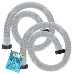 U.S. Pool Supply 1.5" x 59" pool hose front view