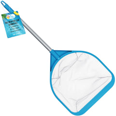 U.S. Pool Supply 30" skimmer net front view with teal blue mesh