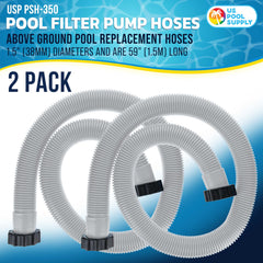 U.S. Pool Supply pool hose side view