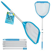 U.S. Pool Supply Skimmer Net teal blue front view