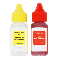U.S. Pool Supply Swimming Pool Test Kit Refill Solutions front view