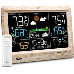 U UNNI Wireless Weather Station front view 7.5-inch display