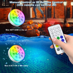 U UZOPI pool lights charging with USB cable