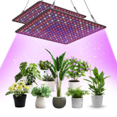 Uallhome LED Grow Light Panel full spectrum view