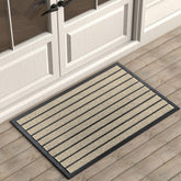 ubdyo Extra Durable Door Mat 36" x 24" bright beige front view