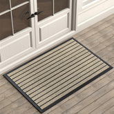 ubdyo Extra Durable Door Mat bright beige front view