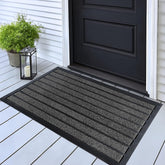 ubdyo Extra Durable Door Mat Bright Grey front view