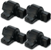 UCatch rat traps indoor and outdoor pack of 4 in black