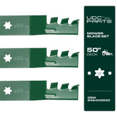 UDC Parts 942-04053C 50 inch mower blade front view