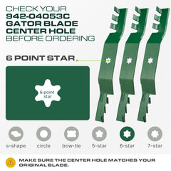 UDC Parts 942-04053C mower blade packaging