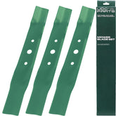 UDC Parts GX20250 mower blades pack of 3, front view