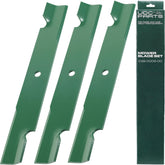 UDC Parts mower blades 3 pack for Bad Boy 54 inch front view