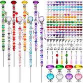 UFU DIY Fairy Wand Beaded Garden Stakes Kit with assorted beads