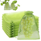 Uigidori Fruit Protection Bags 100 pcs green mesh front view
