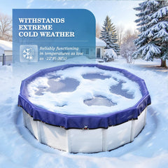 UIRWAY 12FT pool cover with zinc alloy winches
