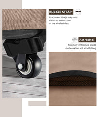 ULTCOVER griddle cover with air vents for ventilation