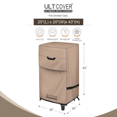 ULTCOVER Smoker Cover side view