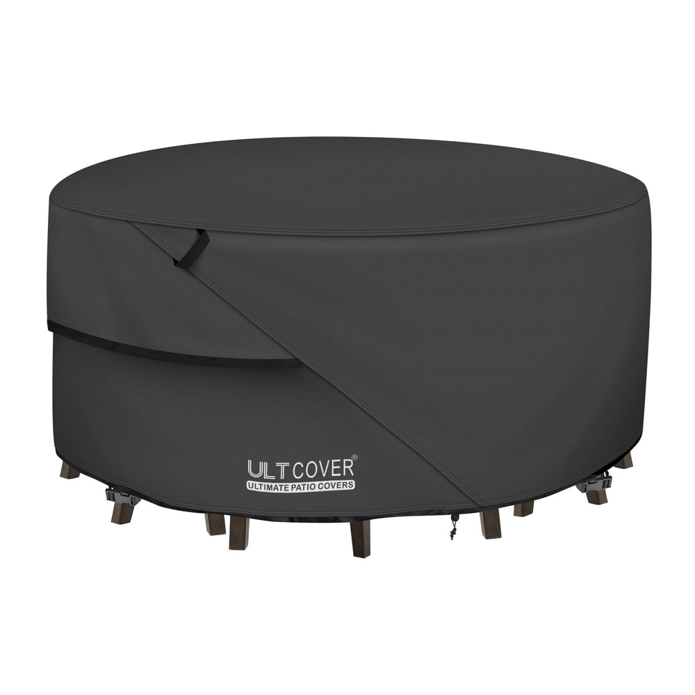 ULTCOVER Waterproof Round Patio Table Cover 48 inch front view