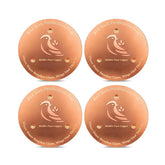 Ulycon 4 Pack Copper Discs for Bird Bath, golden colour