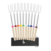 UNCO Marshmallow Roasting Sticks 32 inch extendable skewers in canvas bag