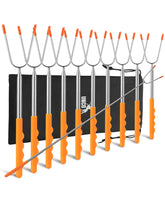 UNCO Marshmallow Roasting Sticks 45 inches with orange handles