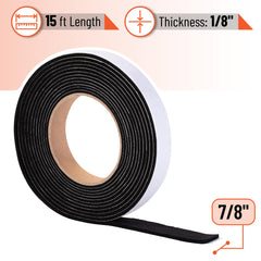 UNCO Smoker Gasket showing adhesive backing