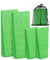 UNCO tree felling wedges set, 5.5" and 8" sizes, green plastic