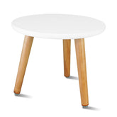 Uneedem Plant Stand Indoor front view, white wood finish
