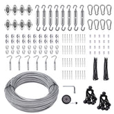Unicaravan Shade Sail Hardware Kit front view with all components