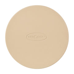 Unicook 12-inch cordierite pizza stone front view