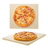 Unicook 13-inch square pizza stone front view