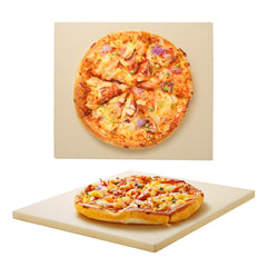 Unicook 13-inch square pizza stone front view