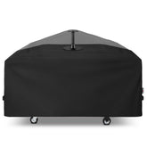 Unicook 75 Inch Griddle Cover front view, black with handles