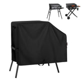 Unicook Griddle Cover front view with dimensions