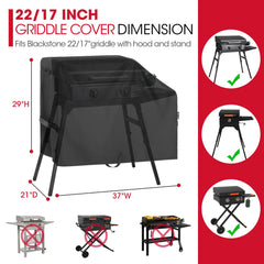 Unicook Griddle Cover side view with handles