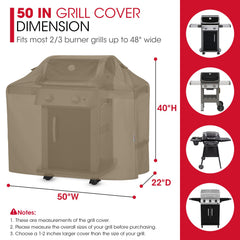 Unicook Grill Cover with handles and straps