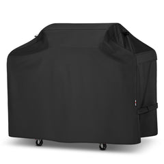 Unicook Heavy Duty Waterproof Grill Cover 70 in black front view