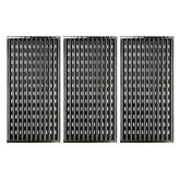Uniflasy 17-inch grill grates for CharBroil 3 burner gas grill front view