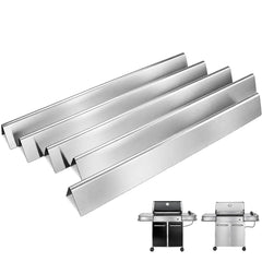 Uniflasy 24.5 Inch Flavorizer Bars for Weber Genesis 300 Series front view