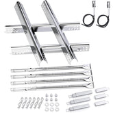 Uniflasy Charbroil 4 Burner Grill Replacement Parts front view